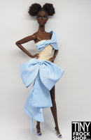 Integrity Mademoiselle Lilith Blair Sequin Dress with Blue Bow