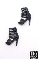 Integrity FR 2011 Isha Scene Stealer Black Strappy Heels