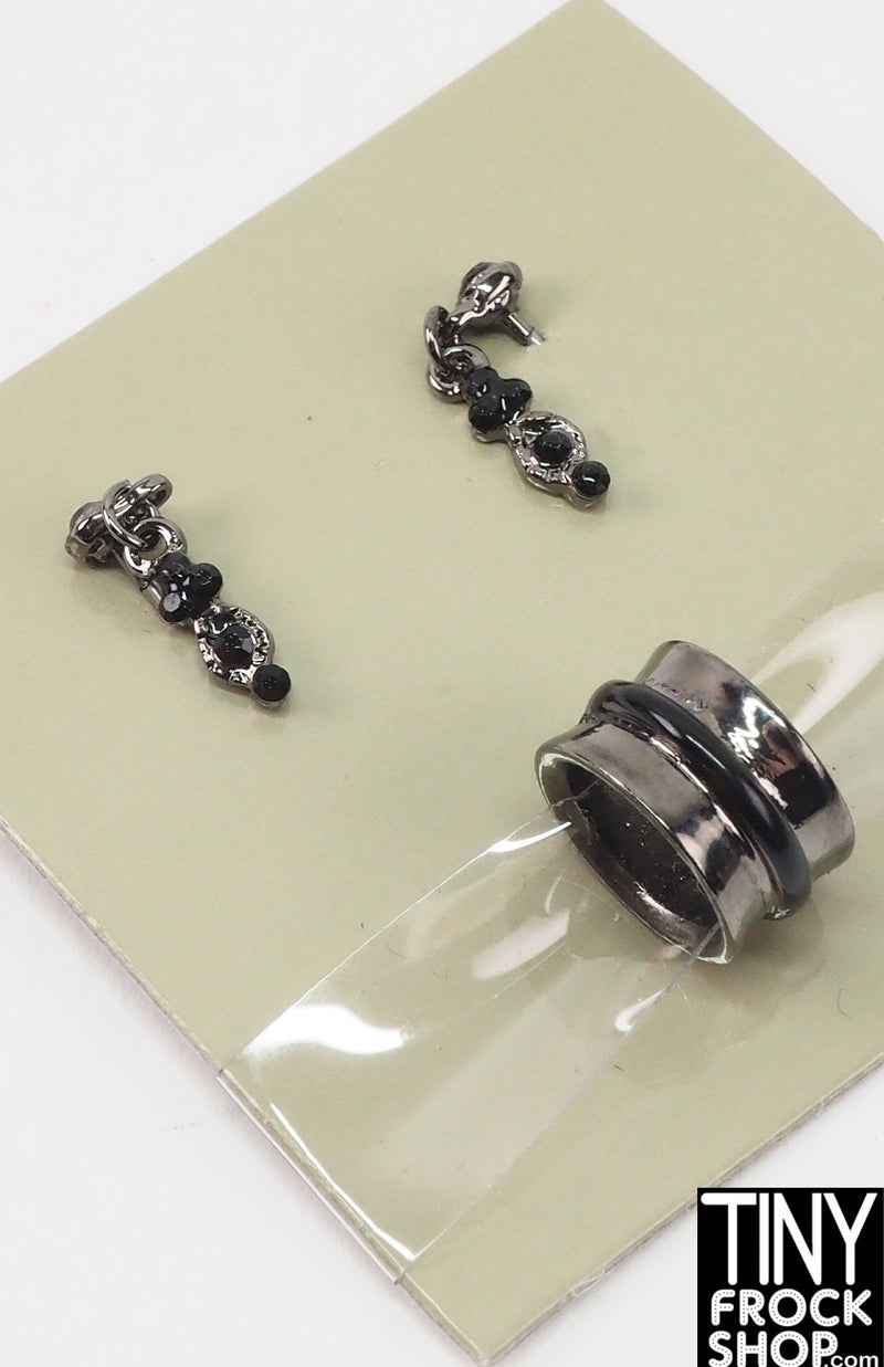 Integrity 2011 Kyori Sato No Reservations Jet Set Earrings and Bracelet Set