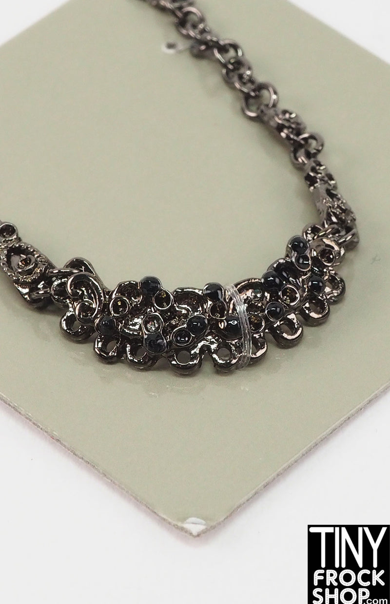 Integrity 2012 Erin You Look So Fine Dark Silver Metal Necklace