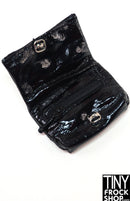 Integrity 2012 Lead Singles Lilith Black Patent Zipper Folding Handbag