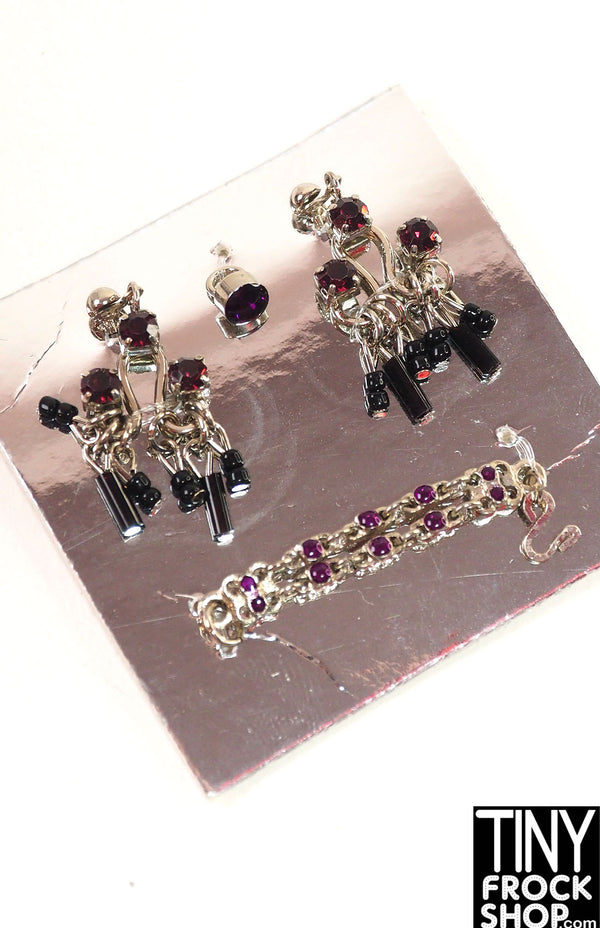 Integrity NuFace 2012 Rock Me Baby Rayna Earrings, Ring & Bracelet Set