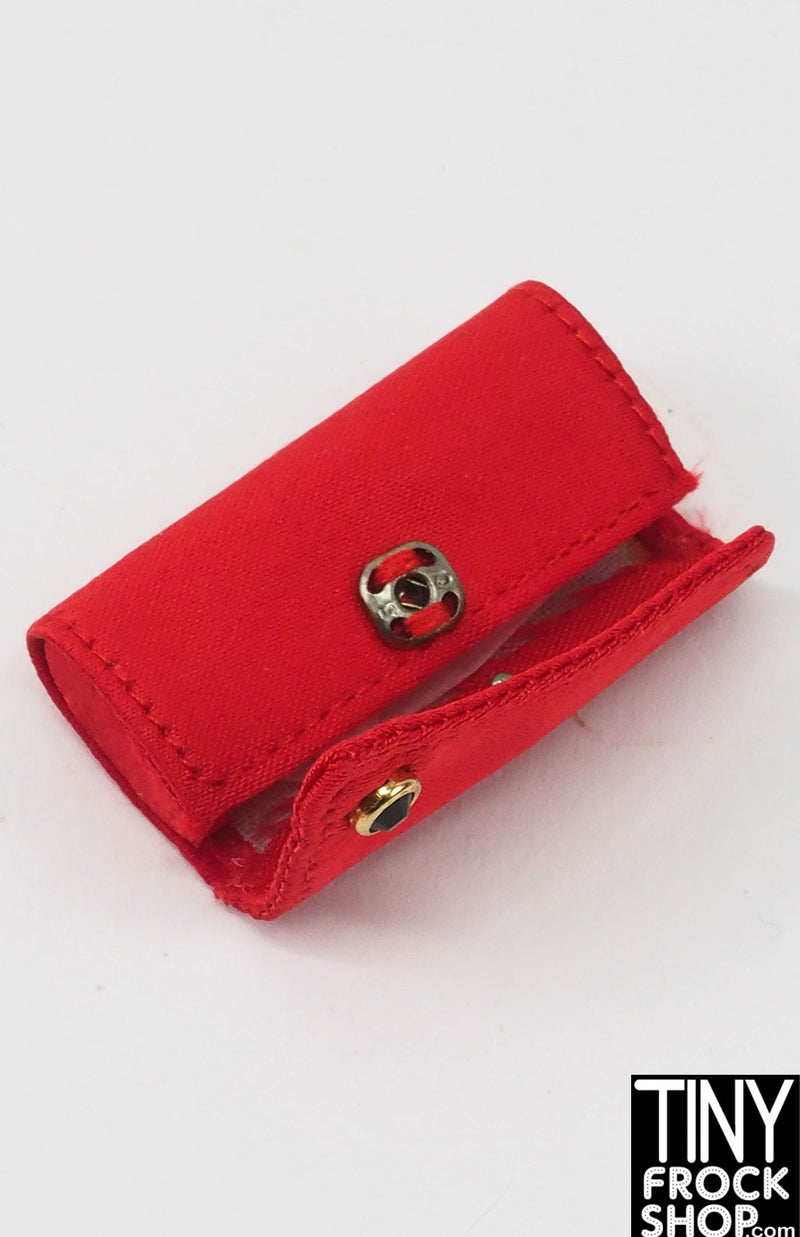 Integrity 2012 Tatyana Nouveau Regime Red Satin and Black Clutch Bag