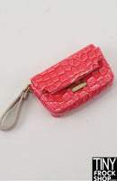 Integrity 2012 Jordan Tatyana Trust Your Instincts Pink Croc Clutch Bag