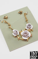 Integrity 2013 Dania Zarr Irresistable Lilac Rose Jewelry Set - Tiny Frock Shop