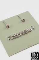 Integrity 2013 Kyori Sato Love The One Crystal Bracelet and Earring Set - Tiny Frock Shop
