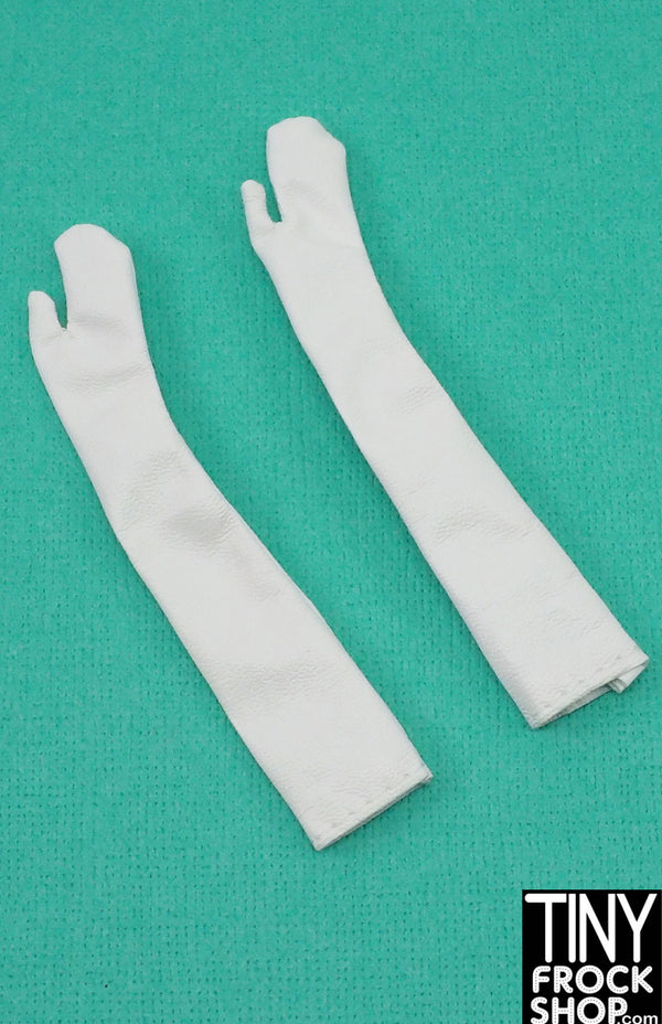 Integrity 2013 Kyori Sato Love The One White Pleather Long Gloves