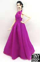 Integrity 2014 Sheer Sensuality Vanessa Convention Magenta Chiffon Dress