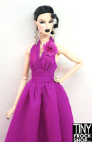 Integrity 2014 Sheer Sensuality Vanessa Convention Magenta Chiffon Dress