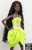 Integrity Amirah Majeed Holding Court Green Dress and Panties