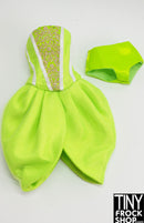 Integrity Amirah Majeed Holding Court Green Dress and Panties