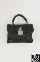 Integrity And Another Thing Kyori Black Wicker Handbag