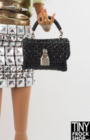 Integrity And Another Thing Kyori Black Wicker Handbag