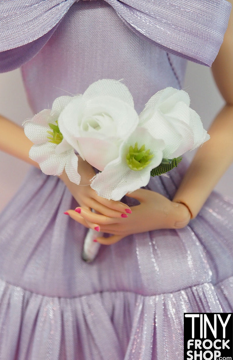 Integrity Belle Mariee Poppy Parker White Floral Bouquet