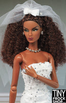 Integrity Belle Mariee Poppy Parker Wedding Dress and Veil Set