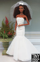 Integrity Belle Mariee Poppy Parker Wedding Dress and Veil Set