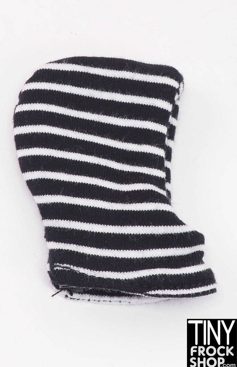 Integrity Chain Reaction Ginger Black and White Striped Hood