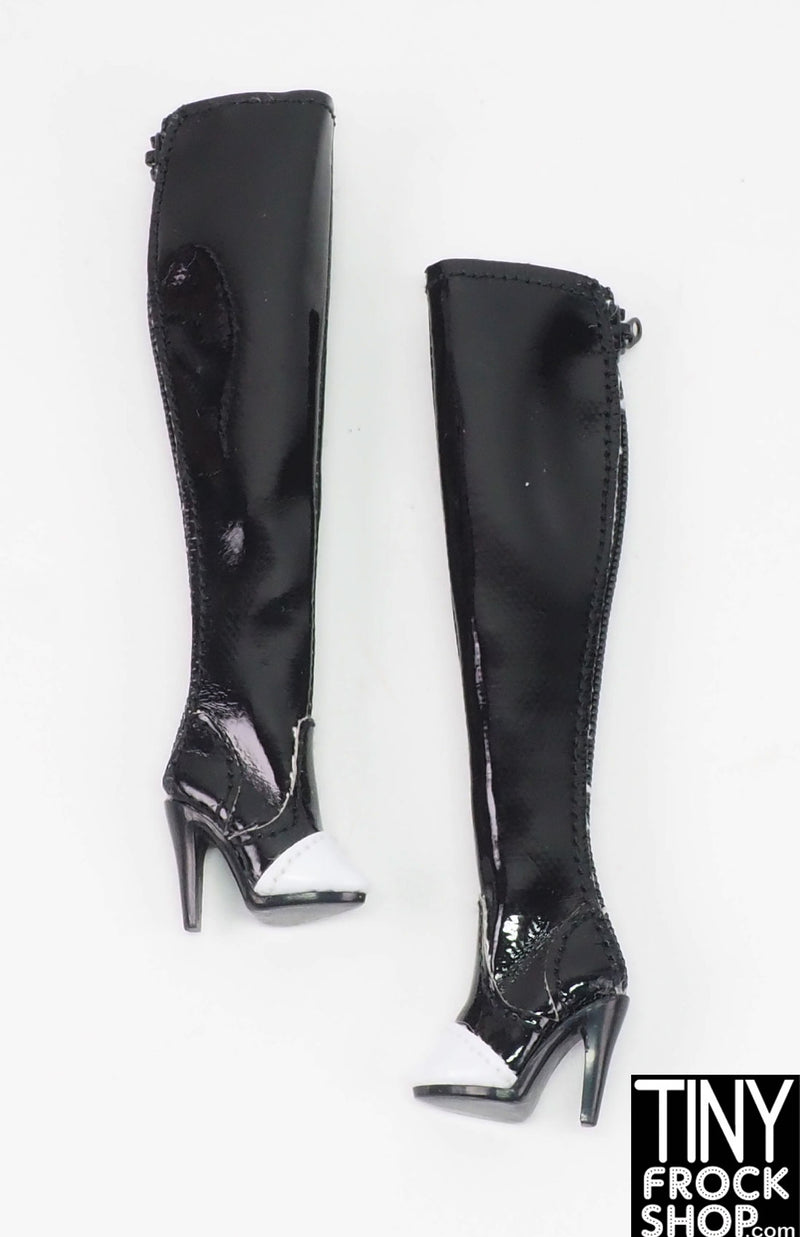 Integrity Chain Reaction Ginger Black and White Tall Boot