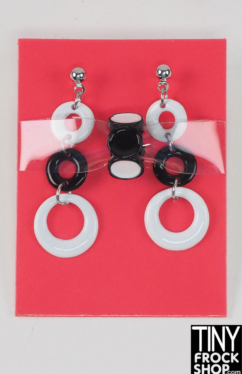 Integrity Chain Reaction Ginger Round Earring and Bracelet Set