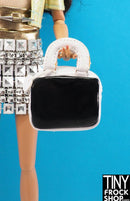 Integrity Color My World Daria Black and White Handbag