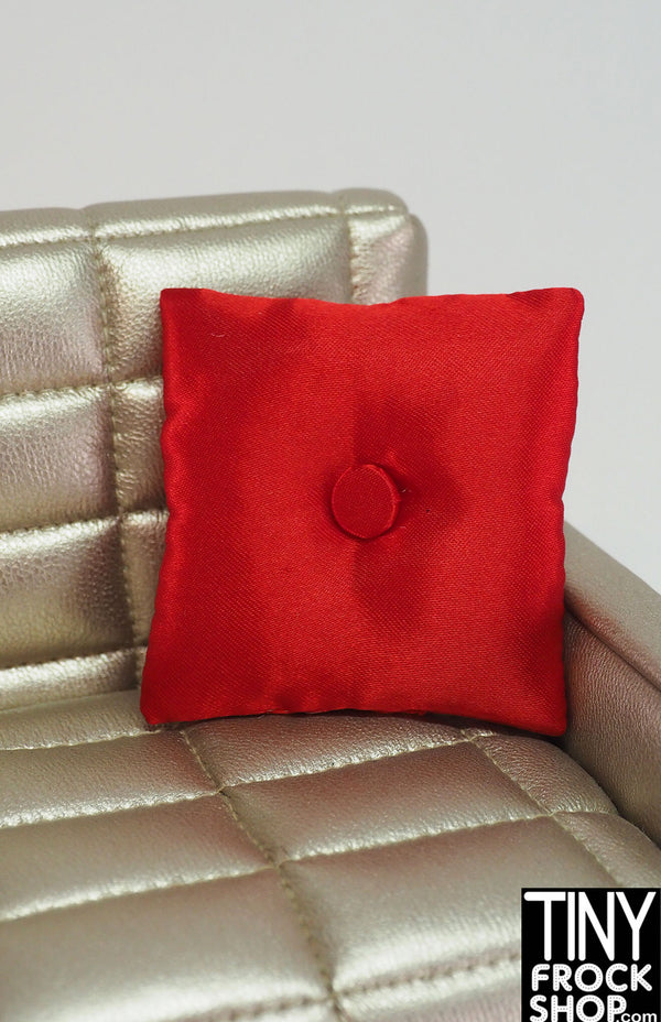 Integrity Constance Madsen Luxurious Leisure Eat 59th Red Pillow