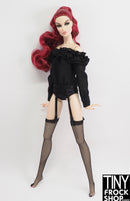 Integrity Disclosure Monogram Body Suit, Garters and Stocking Set