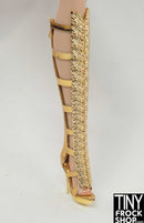 Integrity Divining Beauty Adele Makeda Gold Boots