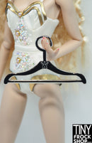 Integrity Dusk in Bloom Luchia Zadra Silver Metal Hanger