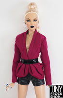 Integrity Electric Enthusiasm Dominique Raspberry Jacket and Belt