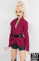 Integrity Electric Enthusiasm Dominique Raspberry Jacket and Belt
