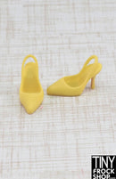 Integrity Eugenia Point of Departure Yellow Sling Back Heels