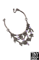 Integrity Forever Veronique Dark Silver and Lilac Stoned Necklace