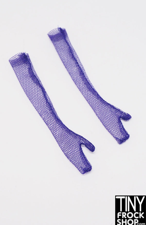 Integrity Haute Desire Dania Zarr Purple Net Gloves