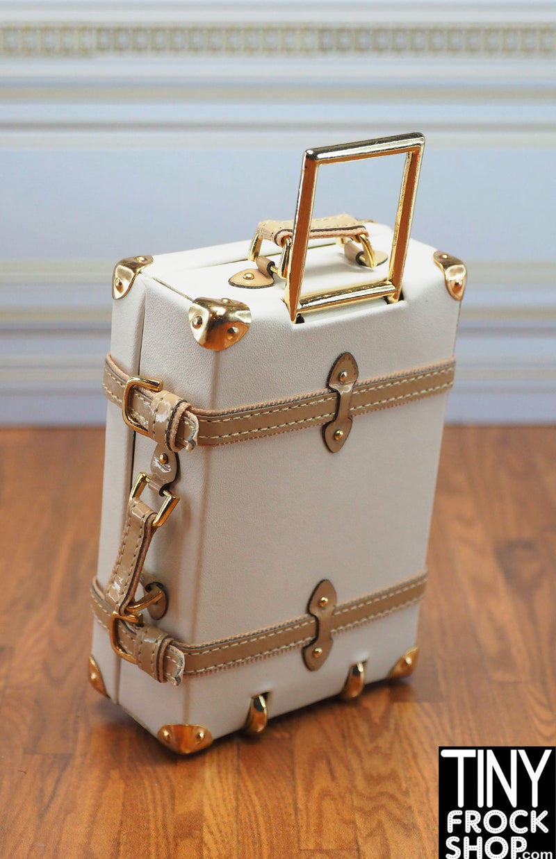 Tiny Frock Shop Integrity Luxe Travels Large Rolling Luggage Suitcase