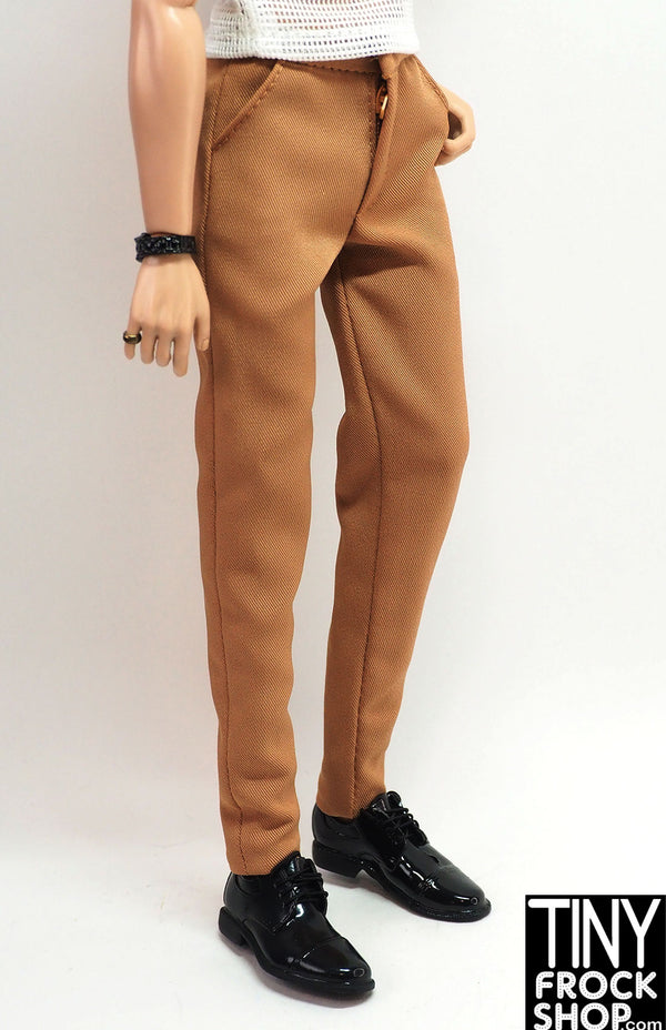 Integrity Mystery Date Cabot Clark Bowling Date Camel Slim Trousers