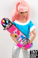 Integrity My Little Pony MLP Okie Dokie Pinky Pie Skateboard