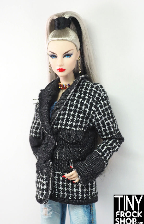 Integrity Nuface IT Girl Magic Colette Duranger Houndstooth Jacket