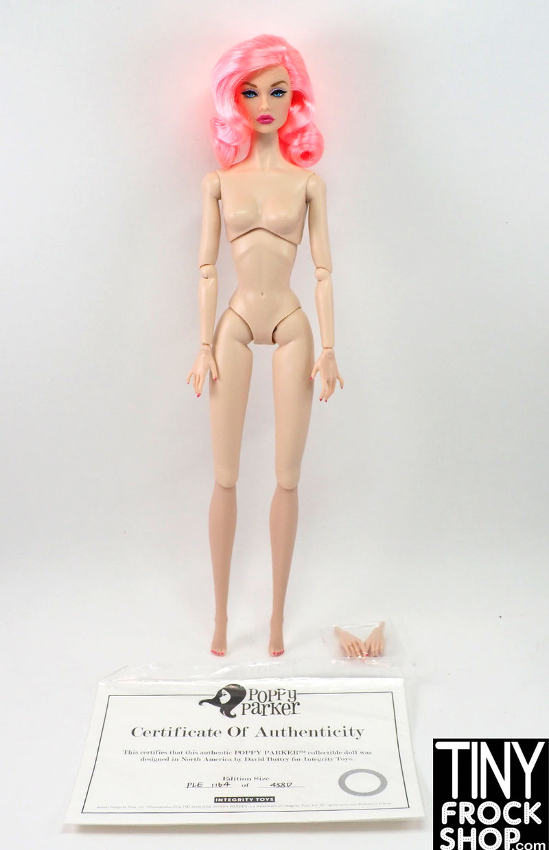 Integrity Pink Lemonade Poppy Parker Nude Doll