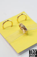 Integrity Poppy Parker 2015 Groovy Galore Gold Jewelry Set