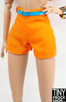 Integrity Poppy Parker Perfectly Palm Springs Orange Short with Belt