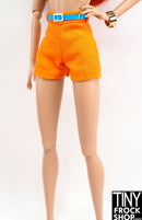 Integrity Poppy Parker Perfectly Palm Springs Orange Short with Belt