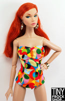 Integrity Poppy Parker Perfectly Palm Springs Print Swimsuit