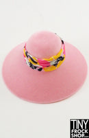 Integrity Poppy Parker Pink Lemonade Pink Flocked Sunhat
