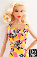 Integrity Poppy Parker Pink Lemonade Print Sheath Dress