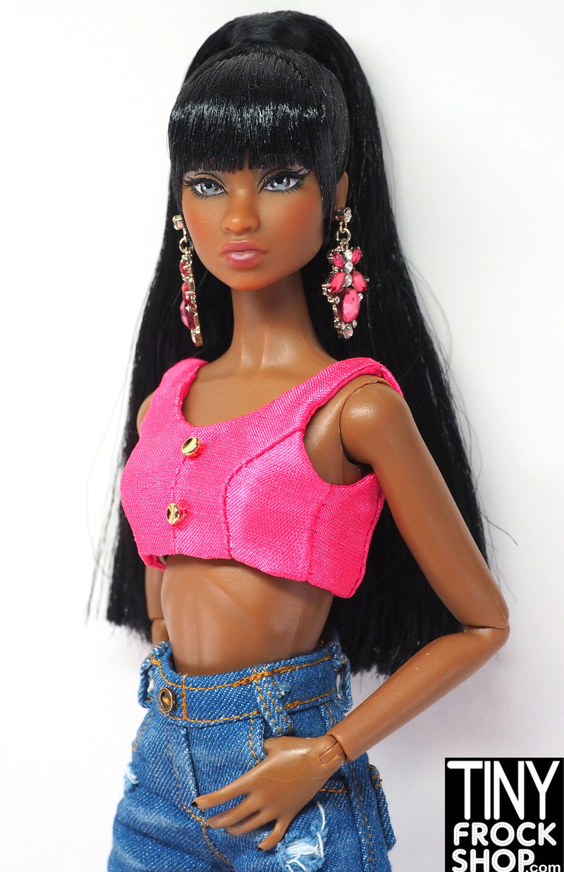 Integrity Pretty Pink Poppy Cropped Cami Top