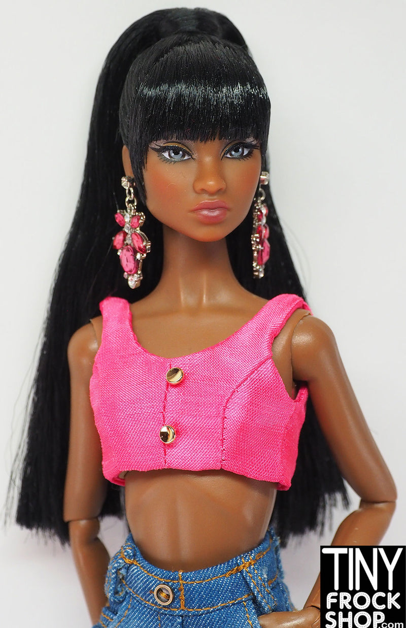 Integrity Pretty Pink Poppy Cropped Cami Top