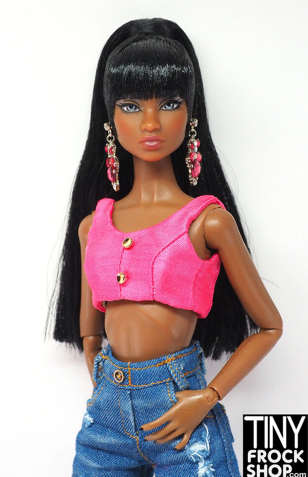 Integrity Pretty Pink Poppy Cropped Cami Top