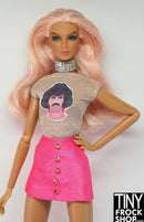 Integrity Pretty Pink Poppy Pink Mini Skirt