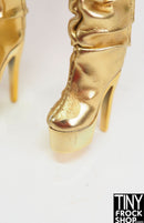 Integrity Runway in Milan Gold Tall Scrunch Boots