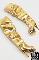 Integrity Runway in Milan Gold Tall Scrunch Boots